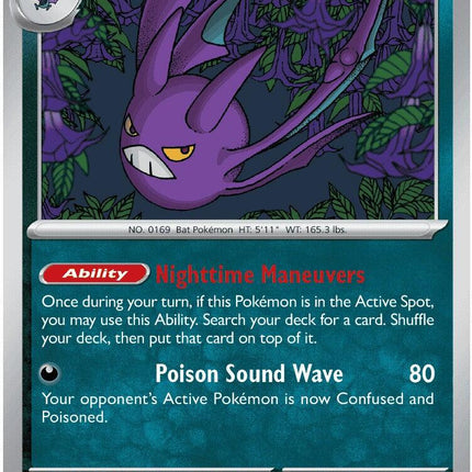 Crobat (051/086) (Deck Exclusive) [Mega Evolution: Chaos Rising]