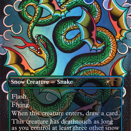 Ice-Fang Coatl (0171) (Rainbow Foil) [Secret Lair Drop Series]