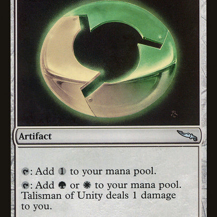 Talisman of Unity [Mirrodin]
