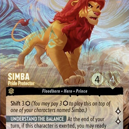 Simba - Pride Protector (Foil) (4) [Promo Cards]