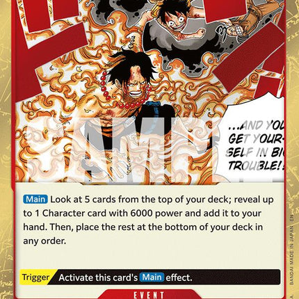 And You Get Yourself in Big Trouble!! [Starter Deck EX: Gear 5]