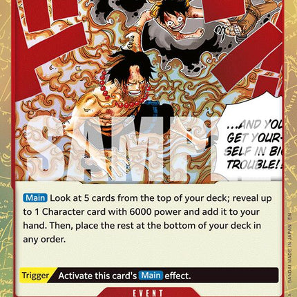 And You Get Yourself in Big Trouble!! (Parallel) [Starter Deck EX: Gear 5]