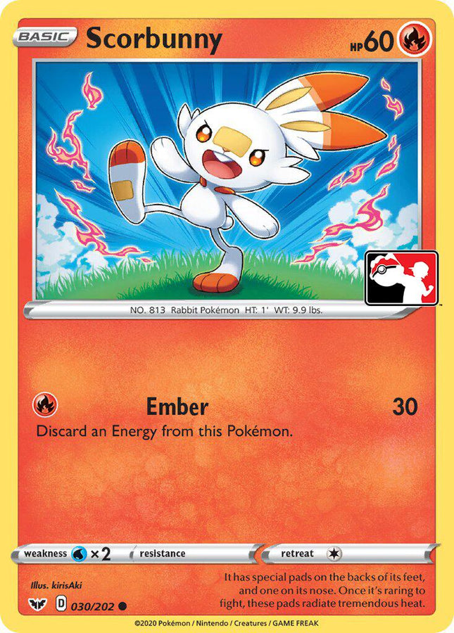 Scorbunny (031/202) (Library Exclusive) [Sword & Shield: Base Set]