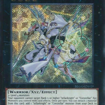 Tellarknight Constellar Delteros [BLGG-EN019] Secret Rare