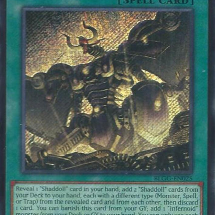 Void Unleashing [BLGG-EN025] Secret Rare