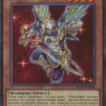 Satellarknight Altair [BLGG-EN060] Secret Rare
