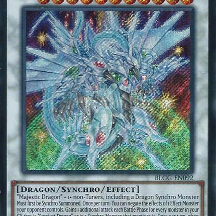 Shooting Majestic Star Dragon [BLGG-EN092] Secret Rare