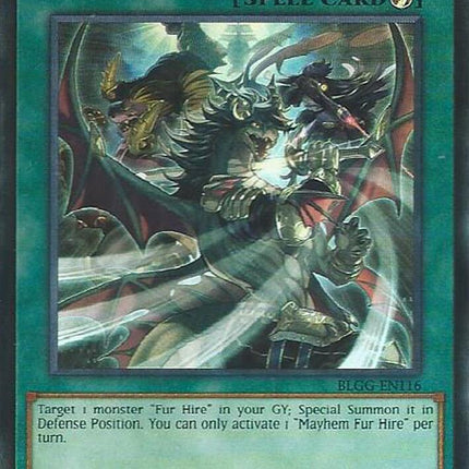 Mayhem Fur Hire [BLGG-EN116] Ultra Rare
