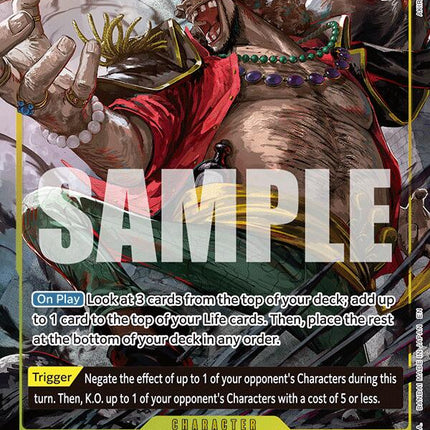 Marshall.D.Teach (Alternate Art) [The Time of Battle]