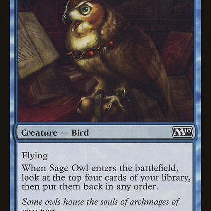 Sage Owl [Magic 2010]