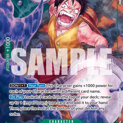 Monkey.D.Luffy (Alternate Art) [The Time of Battle]