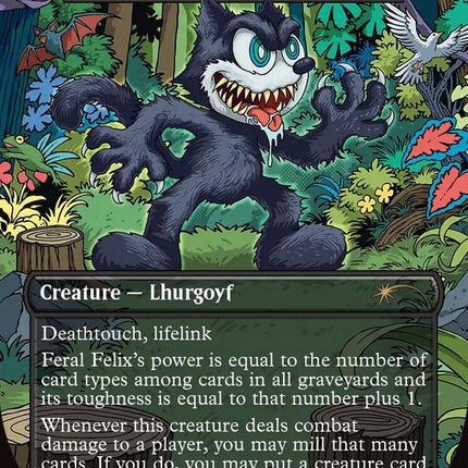 Feral Felix - Barrowgoyf [Secret Lair Drop Series]
