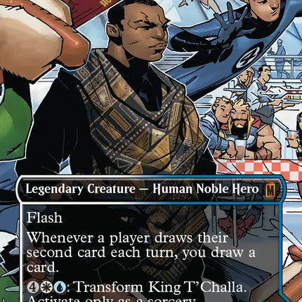 King T'Challa (Borderless) (0346) [Marvel Super Heroes]