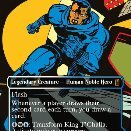 King T'Challa (Borderless) (0399) [Marvel Super Heroes]