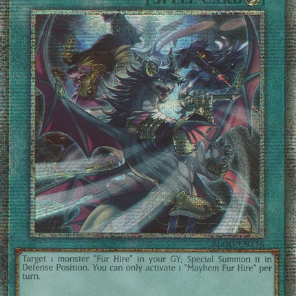 Mayhem Fur Hire (Starlight Foil) [BLGG-EN116] Starfoil Rare