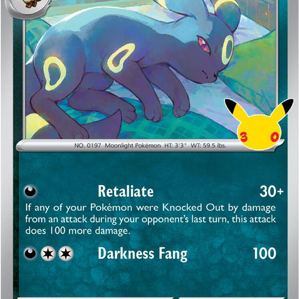 Umbreon (091/128) [Mega Evolution: 30th Celebration]