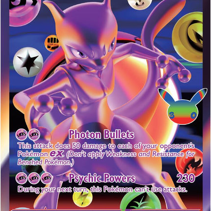 Mewtwo ex (157/128) [Mega Evolution: 30th Celebration]