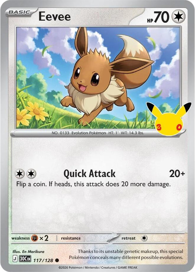 Eevee (117/128) [Mega Evolution: 30th Celebration]