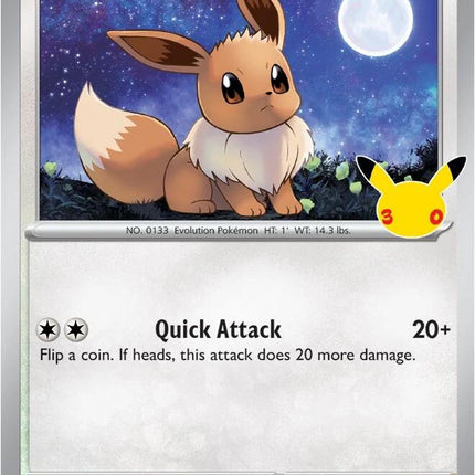 Eevee (118/128) [Mega Evolution: 30th Celebration]