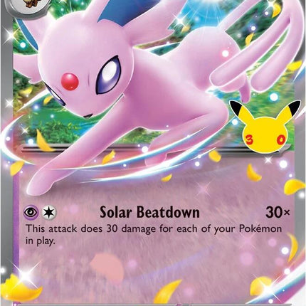 Espeon ex (070/128) [Mega Evolution: 30th Celebration]