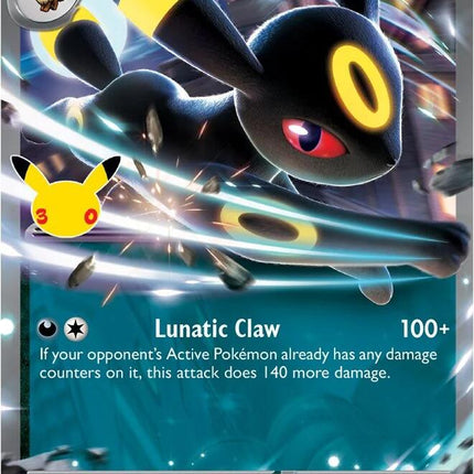 Umbreon ex (092/128) [Mega Evolution: 30th Celebration]