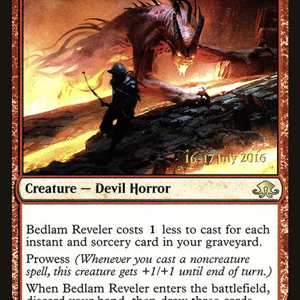 Bedlam Reveler [Eldritch Moon Prerelease Promos]