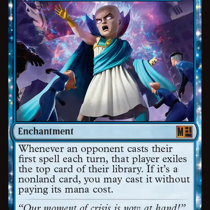 The Watcher's Warning - Mind's Dilation (Surge Foil) [Marvel Super Heroes Commander]