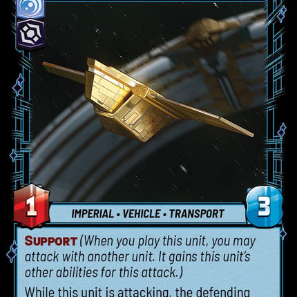 Scion Shuttle - At Morgan's Bidding (46/264) (46/264) [Ashes of the Empire]
