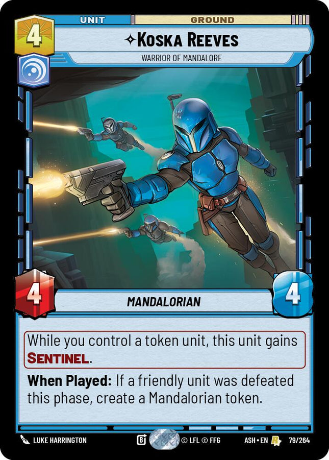 Koska Reeves - Warrior of Mandalore (79/264) (79/264) [Ashes of the Empire]