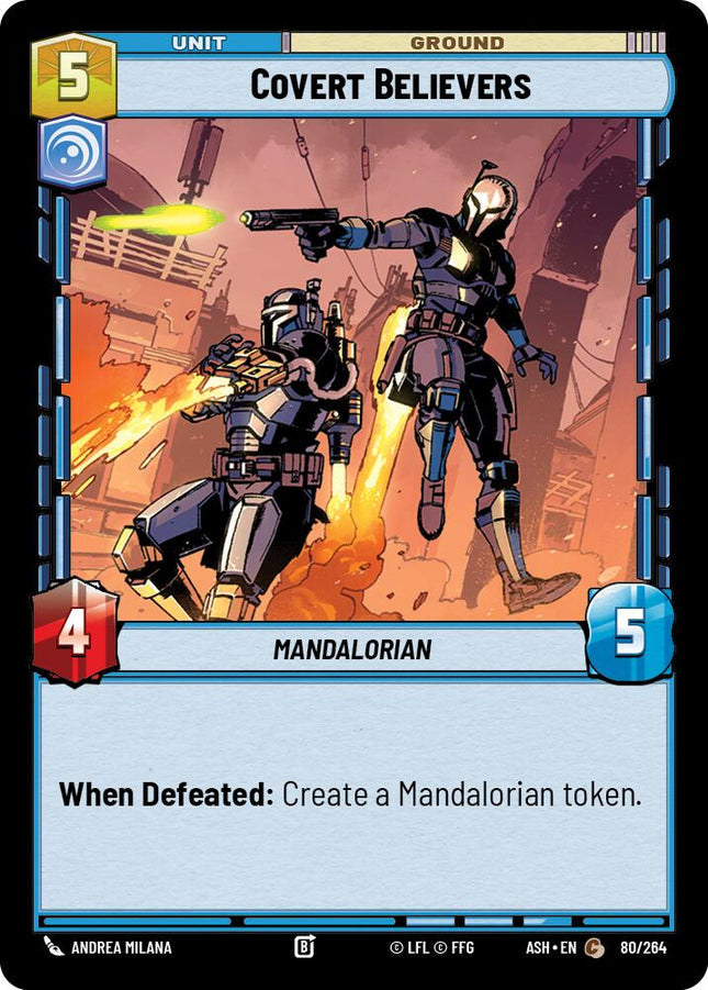 Covert Believers (80/264) (80/264) [Ashes of the Empire]