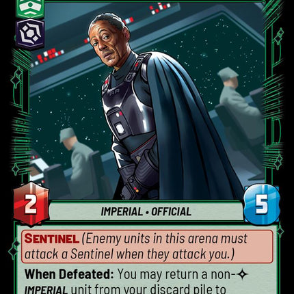 Moff Gideon - Remnant Commander (97/264) (97/264) [Ashes of the Empire]