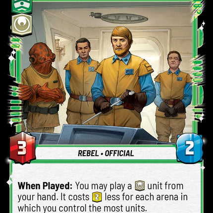 Crix Madine - Strike Team Strategist (108/264) (108/264) [Ashes of the Empire]