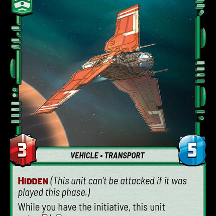 Stolen Eta Shuttle (125/264) (125/264) [Ashes of the Empire]