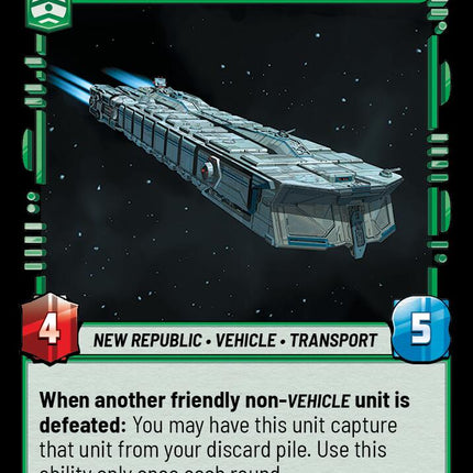 Bothan-5 - New Republic Prison Ship (128/264) (128/264) [Ashes of the Empire]