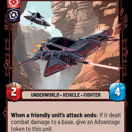 Vane's Snub Fighter - Brash and Proud (144/264) (144/264) [Ashes of the Empire]