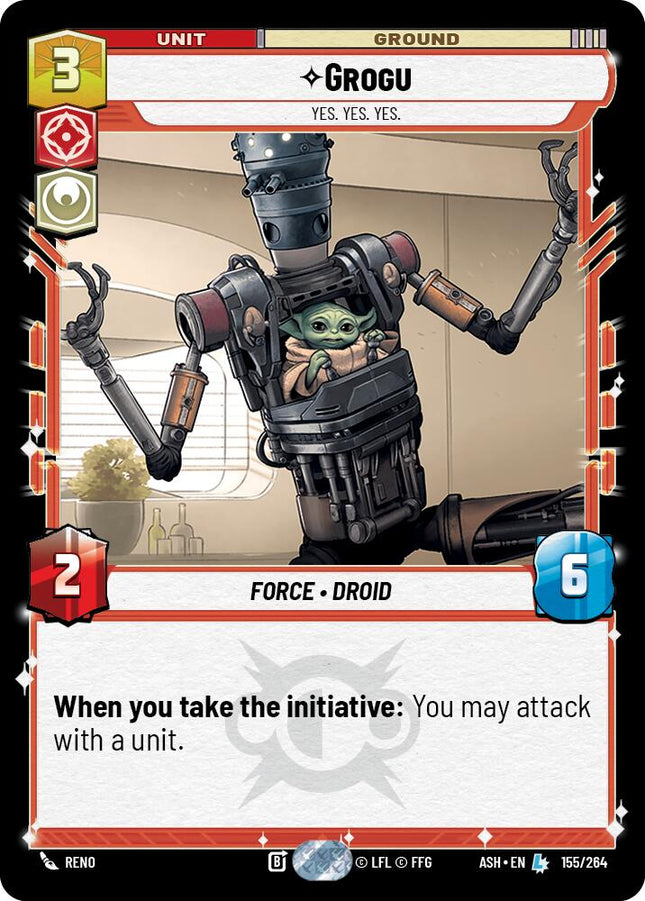 Grogu - Yes. Yes. Yes. (155/264) (155/264) [Ashes of the Empire]