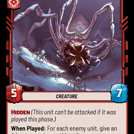 Knobby White Ice Spider (178/264) (178/264) [Ashes of the Empire]