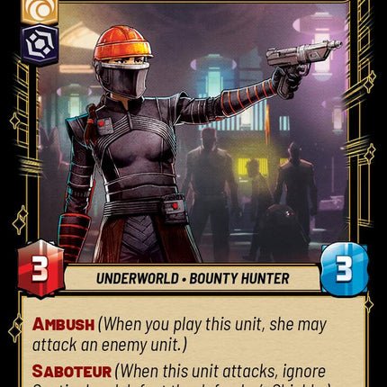 Fennec Shand - The Galaxy Is Dangerous (192/264) (192/264) [Ashes of the Empire]