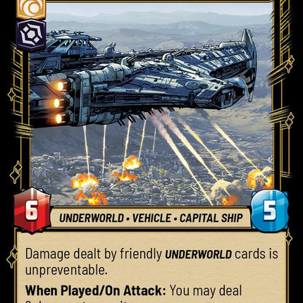 Gorian Shard's Corsair - Pirate Warship (196/264) (196/264) [Ashes of the Empire]