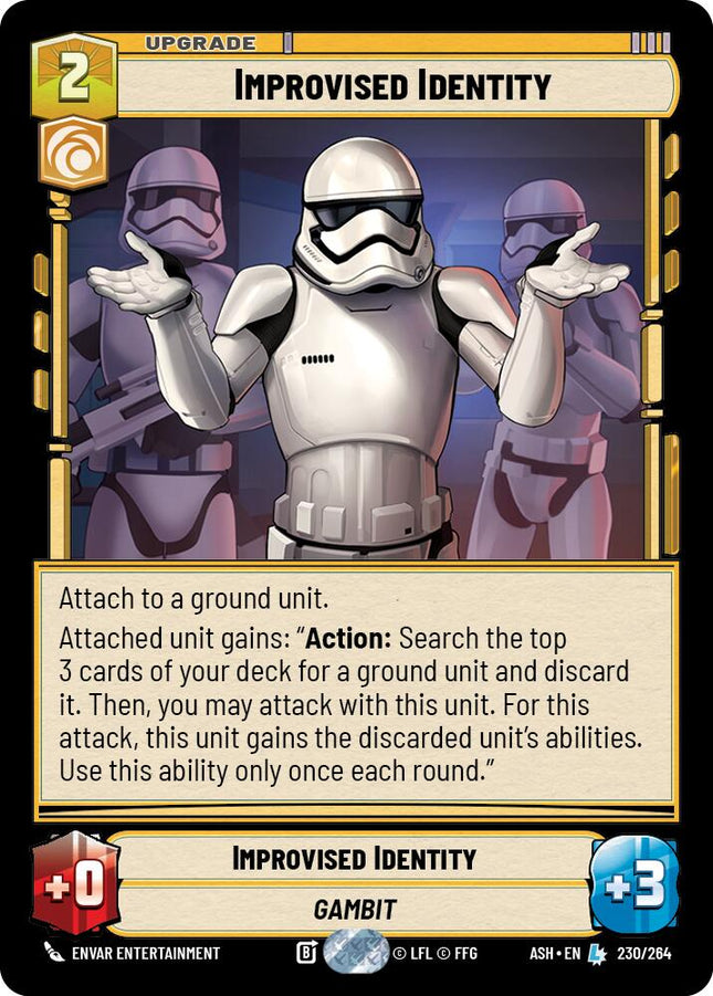 Improvised Identity (230/264) (230/264) [Ashes of the Empire]