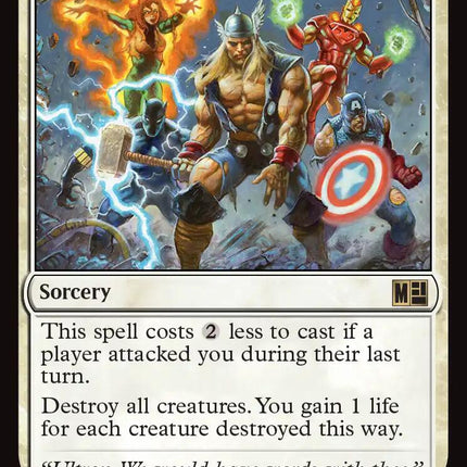 Avenge (Surge Foil) [Marvel Super Heroes Commander]