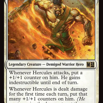 Hercules, Olympian Hero (Surge Foil) [Marvel Super Heroes Commander]