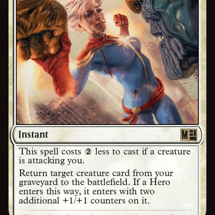 Heroic Return (Surge Foil) [Marvel Super Heroes Commander]