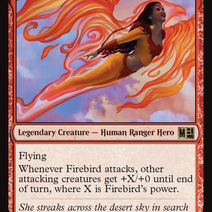 Firebird, Blazing Ranger (Surge Foil) [Marvel Super Heroes Commander]