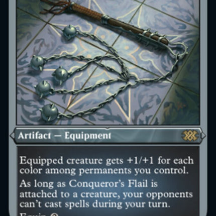 Conqueror's Flail (Foil Etched) [Double Masters 2022]