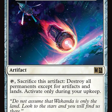 Orbital Vibranium Bomb - Scourglass (Surge Foil) [Marvel Super Heroes Commander]