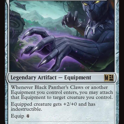 Black Panther's Claws - Hammer of Nazahn (Surge Foil) [Marvel Super Heroes Commander]