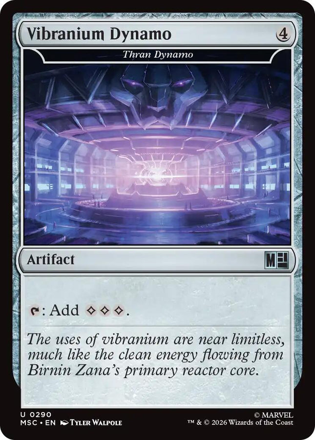 Vibranium Dynamo - Thran Dynamo (Surge Foil) [Marvel Super Heroes Commander]