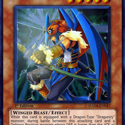 Dragunity Angusticlavii [HA04-EN047] Super Rare