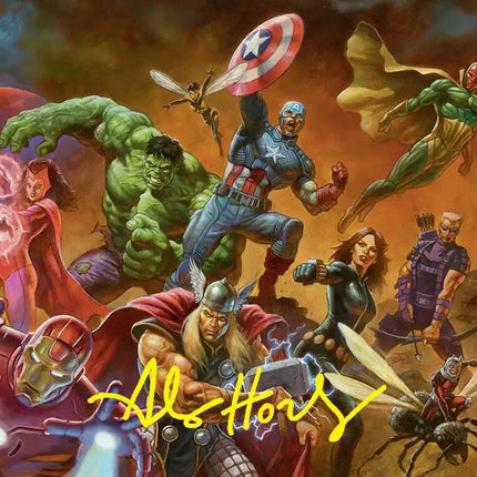 Avengers Assemble! Art Card (Gold-Stamped Signature) [Marvel Super Heroes Art Series]